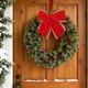 thumbnail image 4 of Lazo de terciopelo navideño | Cinta adhesiva de franela roja, beige y rosa | Adorno de papel de regalo reutilizable preatado para coronas de árbol, sofás y ventanas | Decoración navideña DIY, 4 of 6