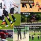 thumbnail image 5 of Paquete de 2 calcetines de fútbol, softbol y béisbol para jóvenes, niños y adultos, calcetines multideportivos (verdes), 5 of 5