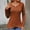 Brown, variant on YHAJDS Winter Casual Blouse Top for Women,Women's Long Sleeve Tops Womens Casual Long Sleeve Sweatshirt Solid Color Crew Neck Knit Pullover Top For Winter