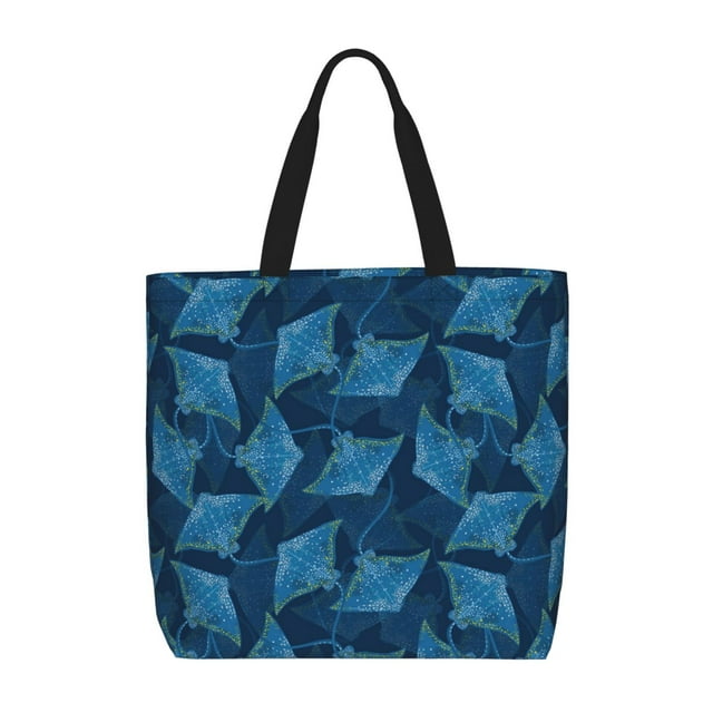 Balery Stingray Bolsa de Mano para Mujeres con Cremallera, Bolsa de Gimnasio con Compartimentos, Bolsa para Laptop, Bolsa para Trabajo