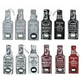 thumbnail image 4 of Abrebotellas multipropósito de madera vintage montado en pared gris Sunnimix, 4 of 8