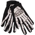 thumbnail image 1 of 1 par de guantes de esqueleto de Halloween, guantes de cosplay, guantes de dedos completos, accesorios de disfraz, 1 of 7