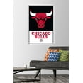 thumbnail image 2 of NBA Chicago Bulls - Logo 21 Wall Poster with Pushpins, 22.375" x 34", 2 of 6