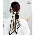 thumbnail image 5 of Head Scarf Hair Neck Scarves For Women Purse Bag Scarfs For Handbags Silky Long Thin Satin Headscarf Fashion, 5 of 10