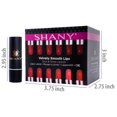 thumbnail image 4 of Set de pintalabios SHANY Slick & Shine 12 mate con vitamina E, 4 of 9