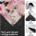 thumbnail image 3 of Pioneer Flower Floral Print Pattern Kitchen Rugs Sets Of 3,Kitchen Runner Rugs Non Skid Washable,Decorative Kitchen Floor Mats for Kitchen,Sink,Laundry,17"x30"+ 17"x47" + 17"x59", 3 of 6