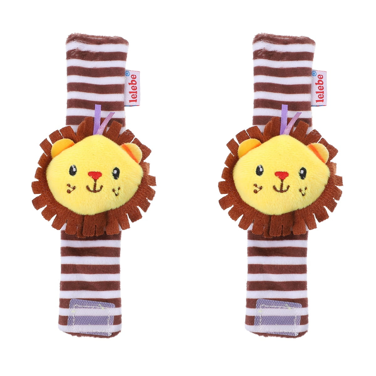 Frcolor Bell Jingle Christmas Bracelet Baby Bell Toy Hand Sleigh Lion