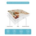 thumbnail image 4 of Quilts Queen Size Bedding Set, White Pumpkins Fall Reversible Summer Quilt 3 Pieces, Thanksgiving Floral Botanical Rustic Lightweight Bedspreads Coverlets with 2 Pillow Shams for All Seasons, 4 of 5