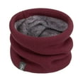 thumbnail image 1 of kurtrusly Soft And Comfortable Winter Neck Scarf For Ultimate Warmth Multiple Colors Available Winter Scarf Wine Red, 1 of 6