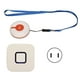 thumbnail image 1 of Buscapersonas inalámbrico para cuidadores 433MHZ Sensible Impermeable 1 a 1 Buscapersonas de atención al paciente 100-240V Enchufe de EE. UU., 1 of 5