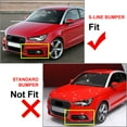 thumbnail image 3 of ZS Honeycomb Front Bumper Fog Light Grille for AUDI A1 8X 2011-14 S-Line Black Left, 3 of 6