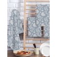 thumbnail image 2 of Blue Paisley Kitchen Dish Towels for Drying Dishes Set of 4, Ethnic Vintage Floral Botanical Abstract Waffle Weave Microfiber Hand Tea Bathroom Towels Quick Dry & Absorbent Towel 15.7x23.6, 2 of 7