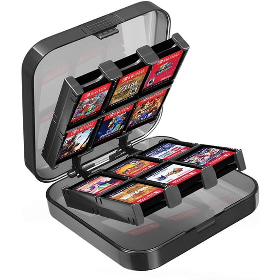Porta Cartuchos Lenfech para 24 Juegos de Nintendo Switch