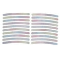thumbnail image 1 of 20 Pcs Pegatina para Llanta en Forma de Arco, Cintas Decorativas para Llanta de Coche para llantas de 14"-22" Color Variado PET, 1 of 1