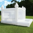 thumbnail image 6 of Relunch 15x15x10FT Commercial White Bounce House with Blower, PVC Inflatable Castle with Slide&Ball Pit for Adults Kids Outdoor, Indoor Wedding, Birthday, Event, 6 of 12