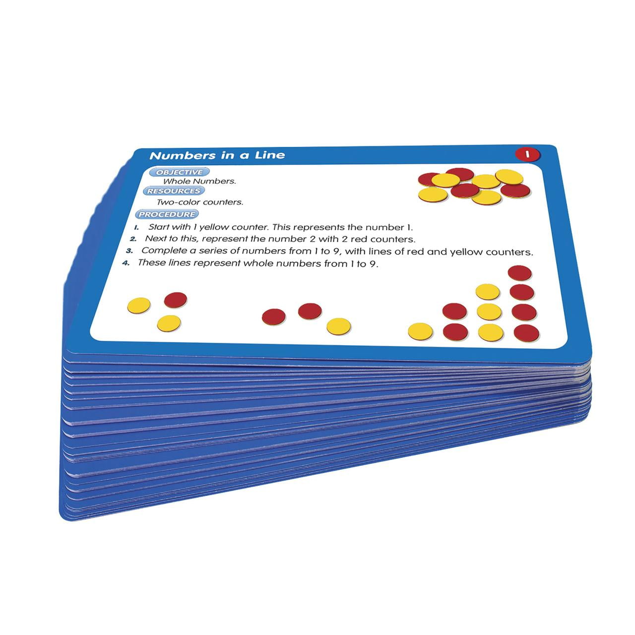 Junior Learning 50 Two-Color Counter Activities - Math Educational Activity