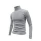 thumbnail image 2 of Blusa y camisas de cuello alto y manga larga para hombre, de color liso, muy elásticas, de punto con cuello alto y capucha, top de manga larga, top/camisa de cuello alto y manga larga, blusa para homb, 2 of 4