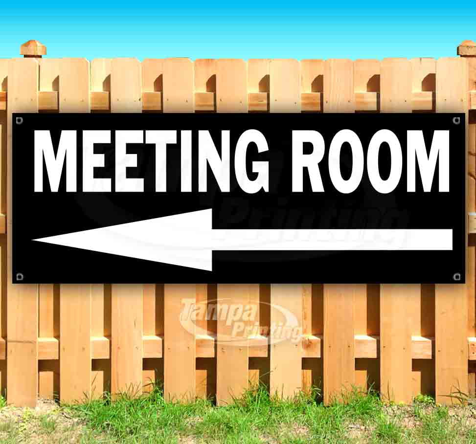 Flag, Advertising Many Sizes Available Meeting Room 13 oz Heavy Duty Vinyl Banner Sign with Metal Grommets New Store 