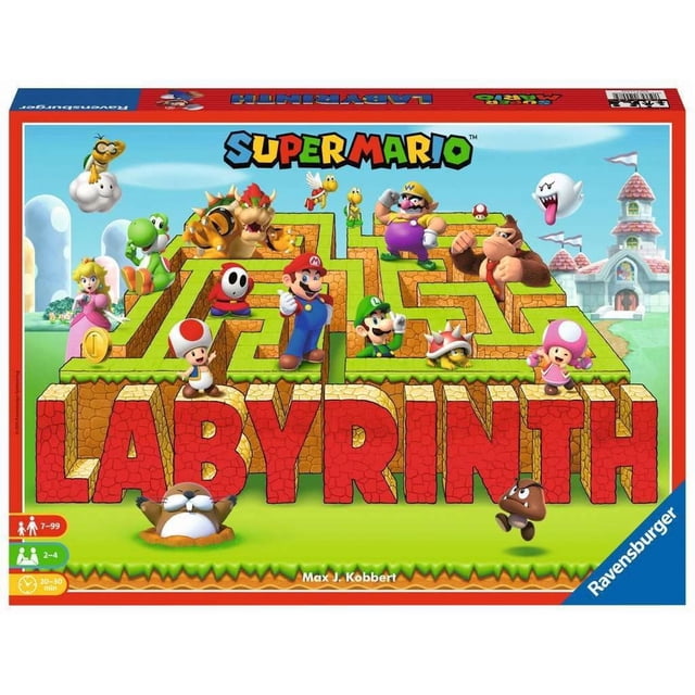 Juego de mesa Ravensburger Super Mario Labyrinth Kids 7+