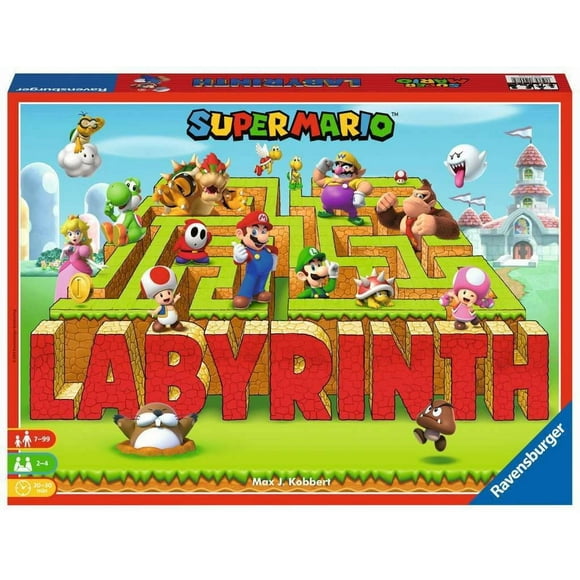 Juego de mesa Ravensburger Super Mario Labyrinth Kids 7+