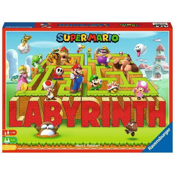 Juego de mesa Ravensburger Super Mario Labyrinth Kids 7+