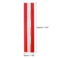 thumbnail image 2 of Uxcell 4Pack 200x42mm Acrylic Hinges Self-Adhesive Clear Continuous Piano Folding Hinge, 2 of 6