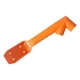 thumbnail image 5 of Herramienta de limpieza de canalones Herramienta de jardín Versátil Fácil de usar Accesorios resistentes Naranja, 5 of 9