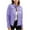 Purple., variant on Akafmk Womens Faux Leather Jackets,Plus Size Motorcycle Jacket,Casual Leather Jacket with Standing Collar Slim Fitting Jacket Solid Color for Women Fall Winter Loose Windbreaker Jacket Outerwear