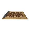 thumbnail image 2 of Ahgly Company Indoor Square Oriental Brown Industrial Area Rugs, 3' Square, 2 of 4