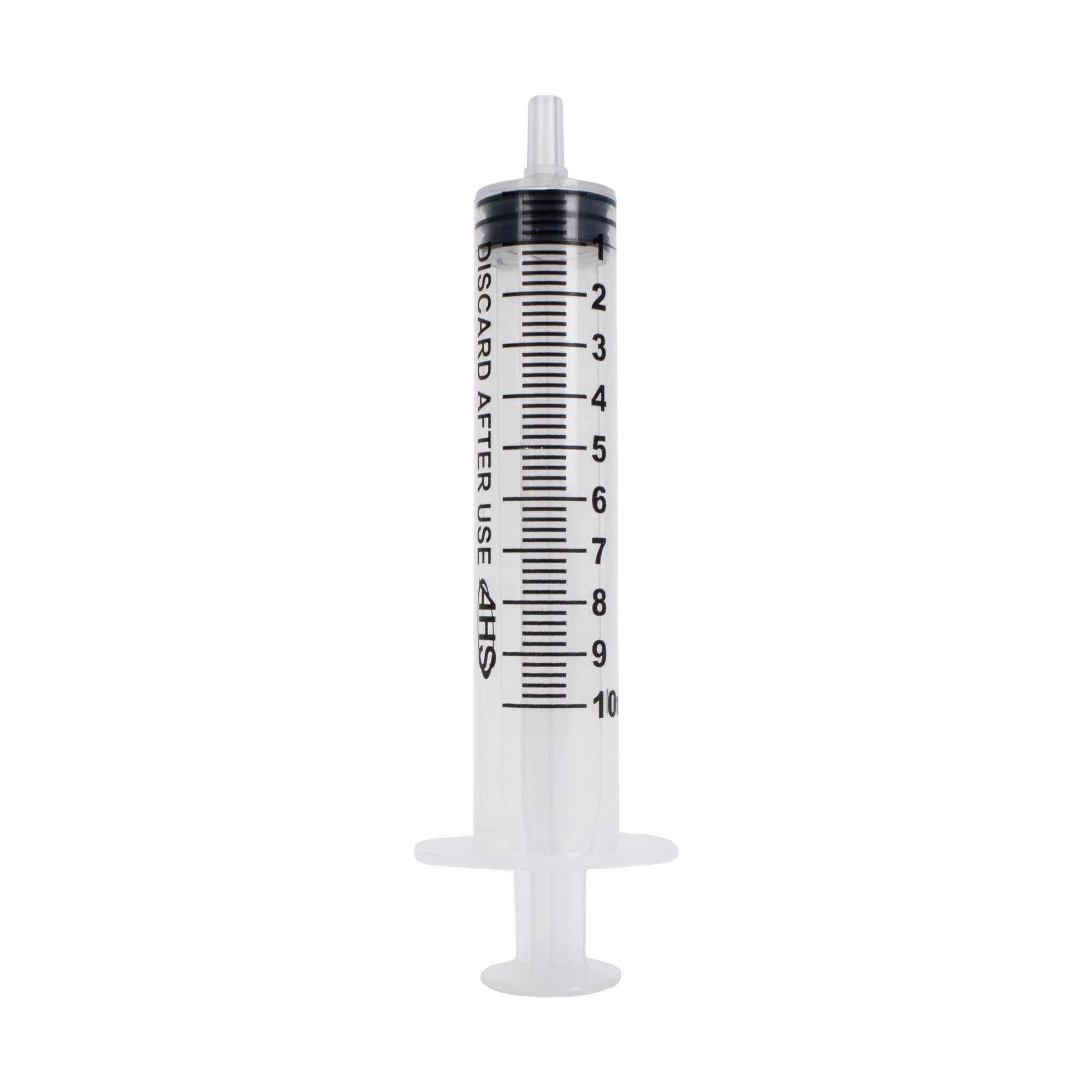10mL Luer Slip Syringe (100 Pack), Sterile, Individually Wrapped, Syringes for Liquid, Scientific Labs, Feeding Syringes for Pets, Measurement, Medicine, Dispensing, & Oral, Clear
