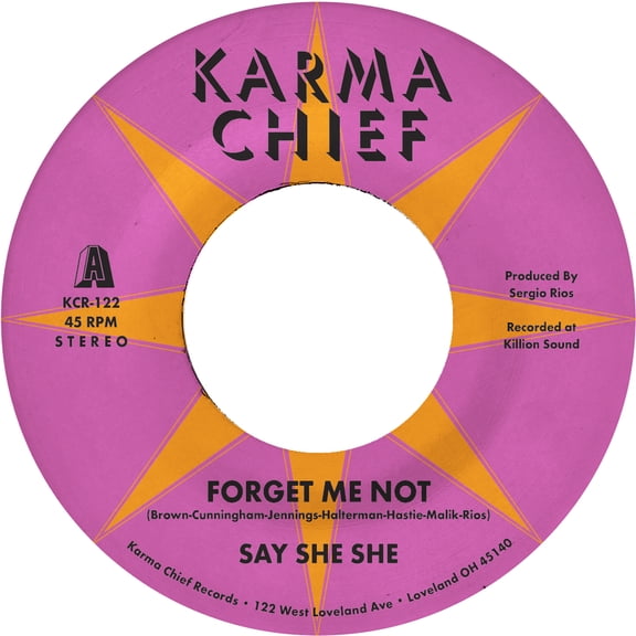 Say She She - Forget Me Not / Blow My Mind - Music & Performance - Vinyl [7-Inch]