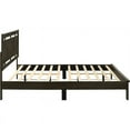 thumbnail image 4 of New Classic Furniture Gemini Rubberwood Queen Panel Bed in Gray, 4 of 7