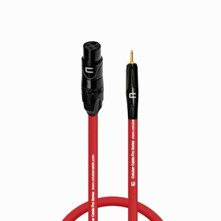 Coluber Cable Unbalanced XLR Female Cable to 3.5 TS Male - 3-Pin Connector