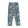 thumbnail image 4 of Daiia Underwater Creature Women's Sleep Pant with Pockets and Drawstring,Pajama Pants-Large, 4 of 9