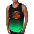 thumbnail image 1 of Styesk Débardeurs Hommes Mode Décontractée Impression Dégradée Pull Col Rond Sport, 1 of 2