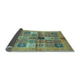 thumbnail image 2 of Ahgly Company Indoor Square Abstract Light Blue Modern Area Rugs, 5' Square, 2 of 4