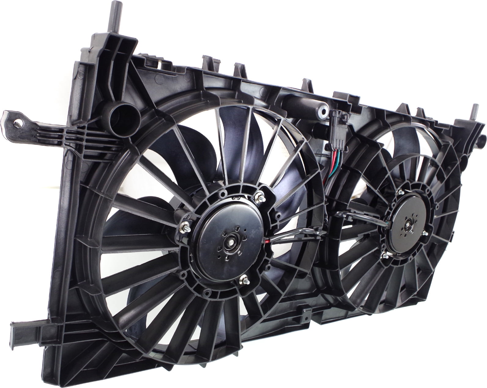 Replacement REPC160930 Cooling Fan Assembly Compatible with 2006-2009 Chevrolet Uplander 2006-2007 Buick Terraza Radiator