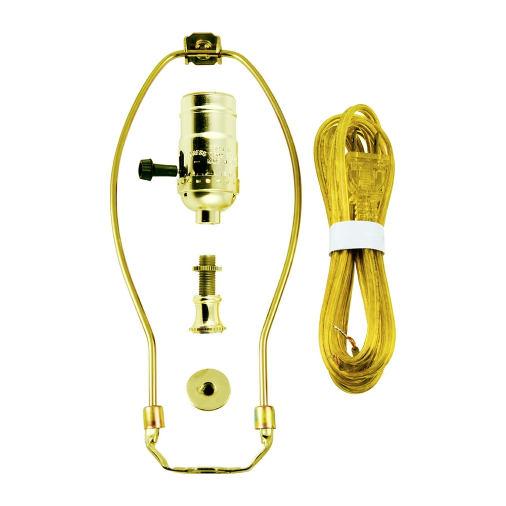  Electric Classic 3-Way Lamp Kit, Gold, Lamp Repair, 100W-250W .