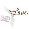 Just Artifacts Love Wine Bottle Opener - Perfect Party Favors or Gifts for Weddings, Bridal Parties, and Home Decor.