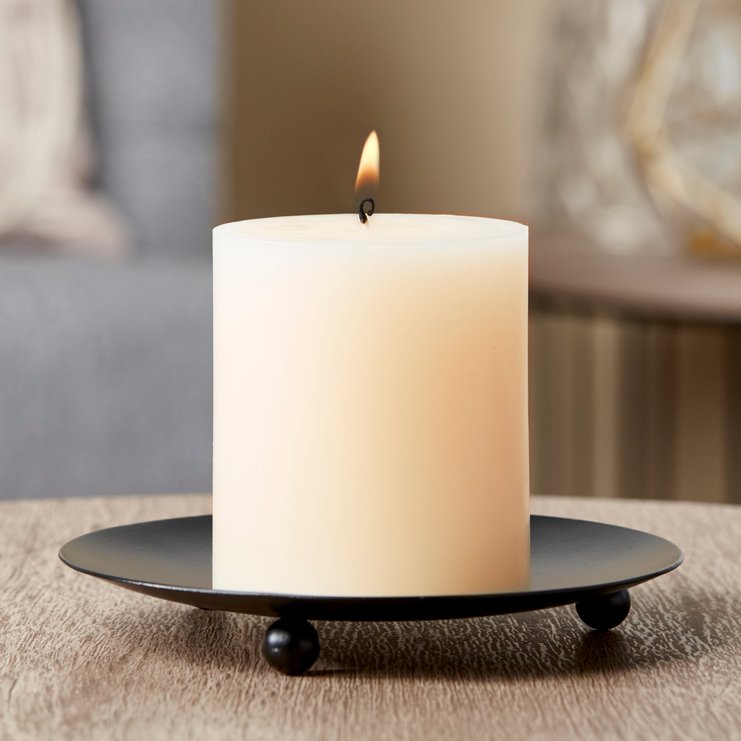Mainstays Unscented Pillar Candle, 2.5 x 2.8 inches, Ivory