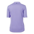 thumbnail image 3 of Women's Cutter & Buck Lavender Washington Commanders Virtue Eco Pique Recycled Polo, 3 of 3