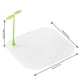thumbnail image 4 of Matsuzay Cubierta de drenaje para baño, cocina, ducha, recogedor de pelo, cubierta lavable de silicona, baño, cocina, bañera, tapón de residuos de Juegos de accesorios de baño translúcido Matsuzay HA008080-02, 4 of 6