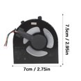 thumbnail image 5 of Zecic Cooling Fan CPU Cooling Computer Replacement Cooling Fan Radiator for E480 E490 E485 E585 E495, 5 of 8