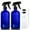 Blue, variant on Amber Glass Spray Bottles 2 Pack, 16 oz Refillable Empty Spray Bottle for Cleaning, Essential Oils, Hair, Plants, Adjustable Nozzle for Squirt and Mist, Bleach/Vinegar/Rubbing Alcohol Safe