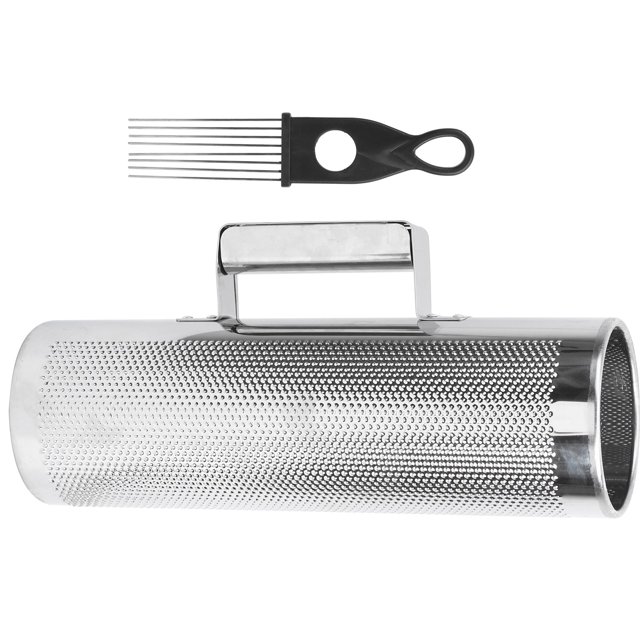 Guiro Instrument, 4X12Inch Hollow Opening Professional Guiro Shaker, Metal for Recording Live Shows Beginner Concerts Stage Performances