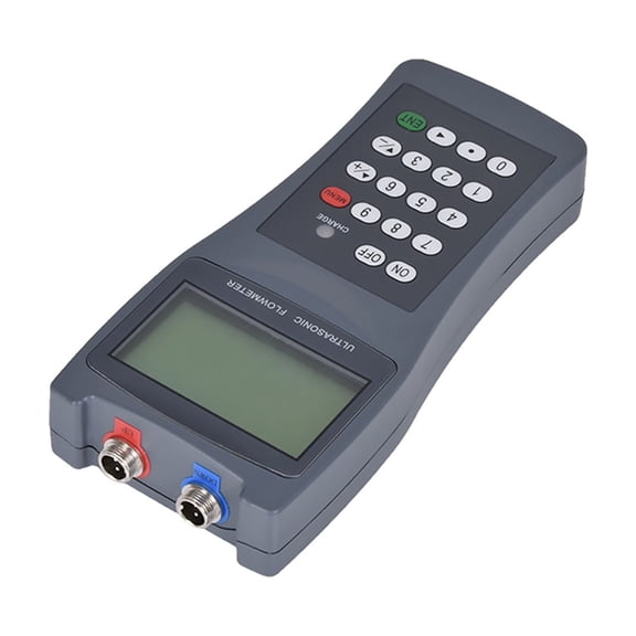 TDS-100H Water Flowmeter With Sensor M2 (DN50~DN700mm, 0-160) Transducer Handheld Digital Liquid Ultrasonic Flow Meter ,Easy to Use