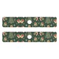 thumbnail image 7 of Yayeee Faucet Mat for Kitchen Sink 30" Diatomite Long Splash Guard Pad, Christmas Cartoon Gingerbread Pattern, 2 Pack, 7 of 7
