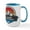 White/Blue Inside, variant on CafePress - Alta Sierra Wofford Heights California Mugs - 15 oz Ceramic Large White Novelty Mug