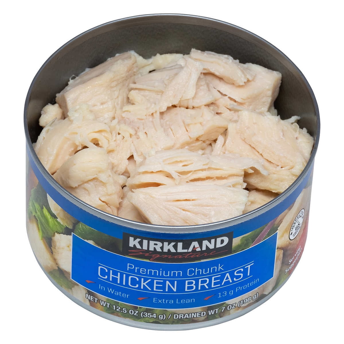 Kirkland Signature Premium Chunk Chicken Breast Packed in Water 12.5oz Each 6 Pk