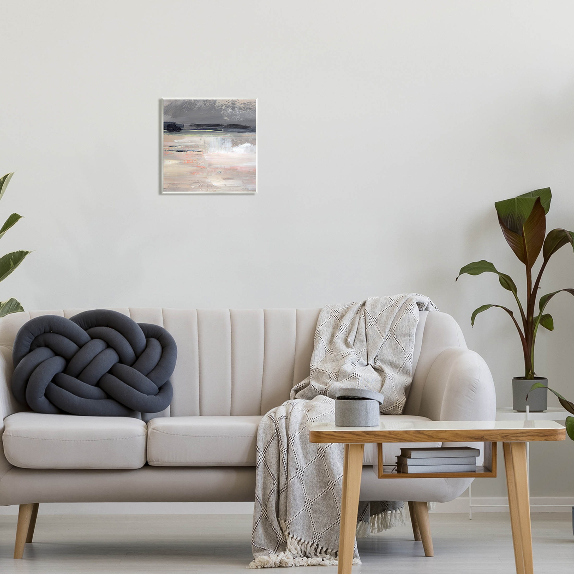 Muted Abstract Landscape Abstract Painting Unframed Art Print Wall Art